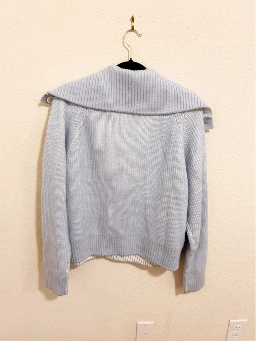 NWT Varley Filey Plated Sweater Anthropologie